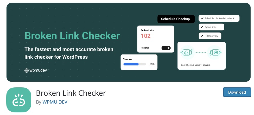 Поиск битых ссылок на WP через Broken Link Checker