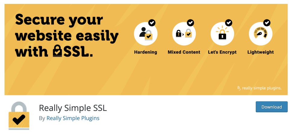 Настройка защищенного протокола Really Simple SSL 