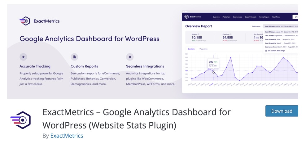 Аналитика на WordPress через Google Analytics Dashboard